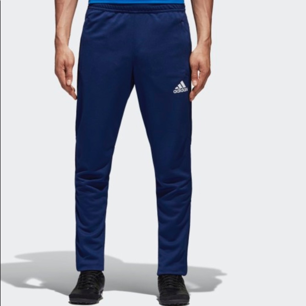 Blue adidas Climacool soccer/track sweats